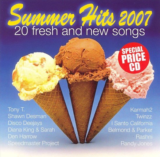 Summer Hits 2007, various artists CD (album) Muziek