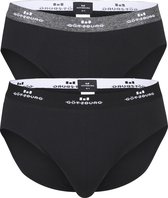 Gotzburg heren boxers (2-pack) - normale lengte - zwart - Maat: L