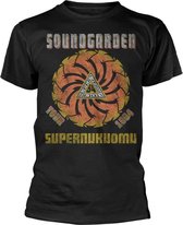 Soundgarden Heren Tshirt -S- Superunknown Tour '94 Zwart