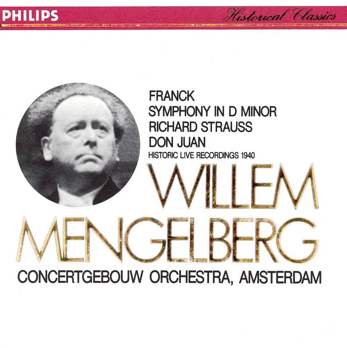 Franck: Symphony in D minor; Strauss: Don Juan