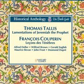 Tallis: The Lamentations of Jeremiah the Prophet; Couperin: Lecons des Ténèbres