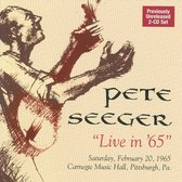 Live In '65 Carnagie Music Hall Pit (CD)