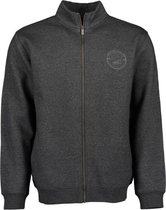 Blue Seven heren sweat vest antraciet - maat XXL