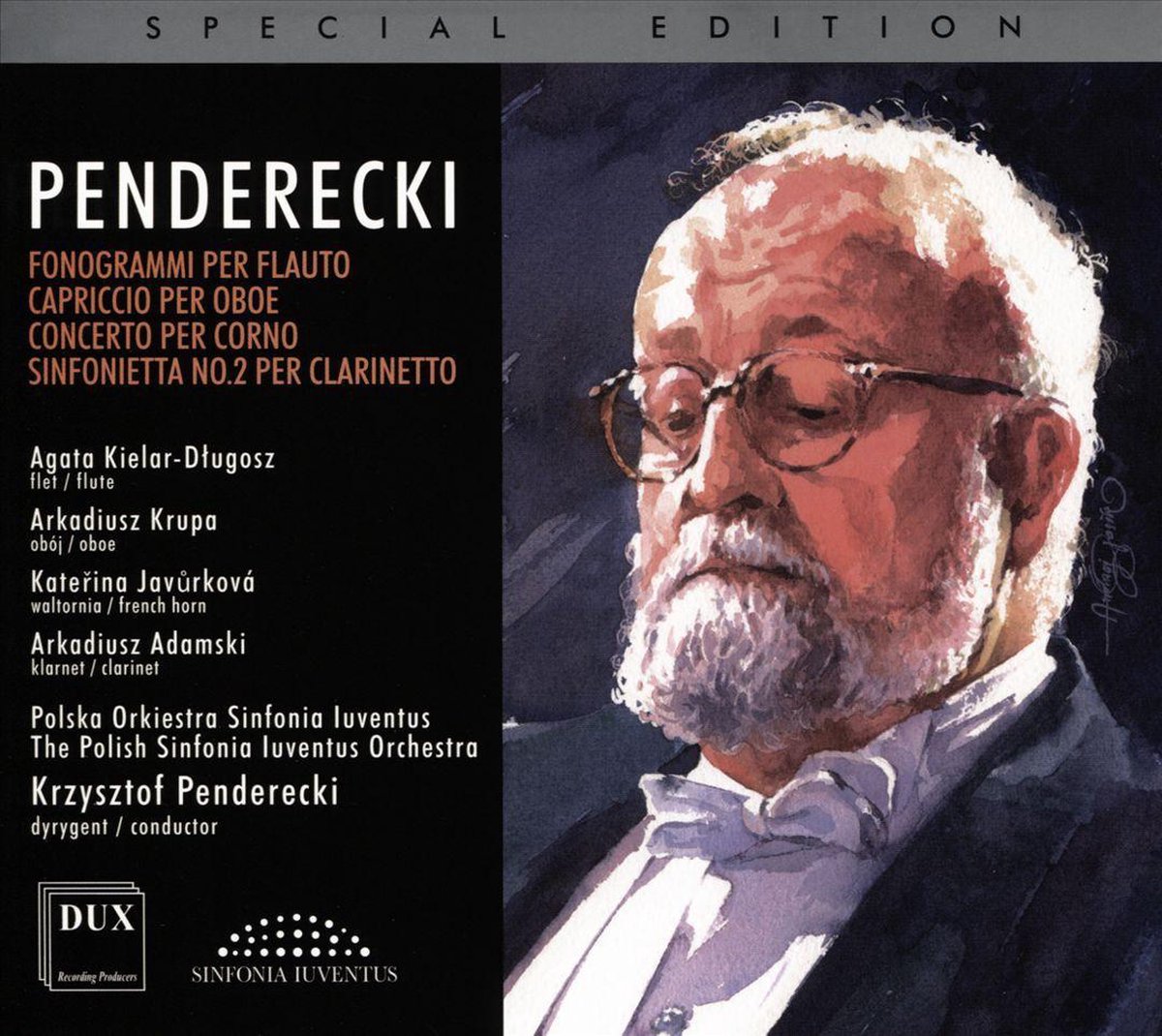 Penderecki: Fonogrammi Per Flauto/Capriccio Per Oboe/...