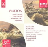 Walton: Violin & Cello Concertos, Symphonies etc / Haitink, Previn et al