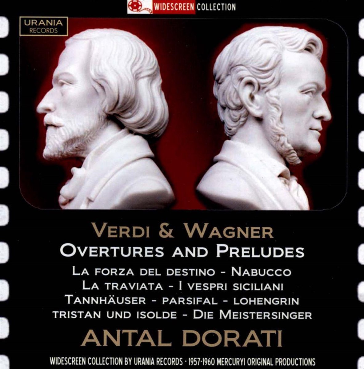 Verdi - Wagner; Ouvertures et PrÃ©ludes