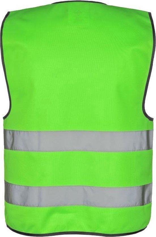 KX500 Korntex Gilet de sécurité adulte EN ISO 20471 / EN 1150 - Taille XL - Unisexe - Vert néon
