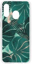 Design Backcover Samsung Galaxy A40 hoesje - Monstera