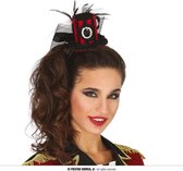 Fiestas Guirca Tiara Met Hoedje Dames Polyester Zwart One-size