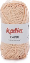 Katia Capri - kleur 154 Zeer licht oranje - 50 gr. = 125 m. - 100% katoen