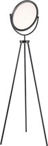 Paul Neuhaus vincent - Moderne LED Dimbare Tripod | driepoot vloerlamp | Staande Lamp met Dimmer - 1 lichts - H 154 cm - Zwart - Woonkamer | Slaapkamer