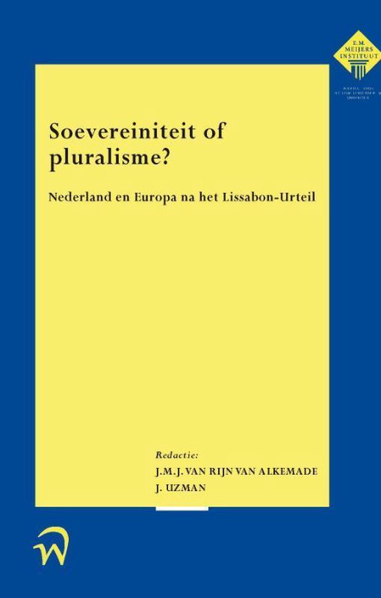 Soevereiniteit of pluralisme? - cover