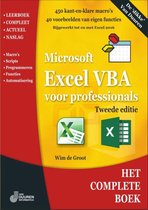 Het complete boek  -   Excel VBA voor professionals