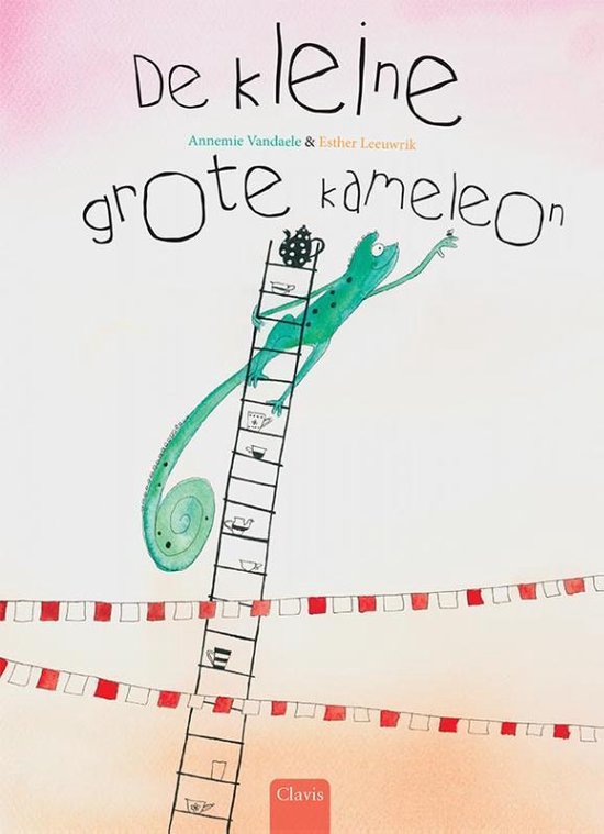Cover van het boek 'De kleine grote kameleon'