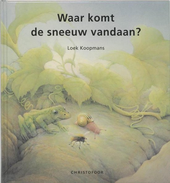 Cover van het boek 'Waar komt de sneeuw vandaan ?'