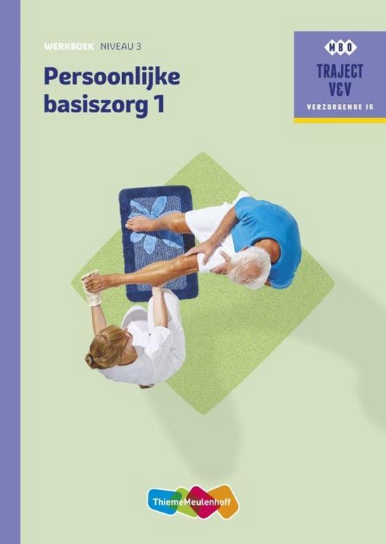 Traject V&V  - Persoonlijke basiszorg Werkboek niveau 3 - cover