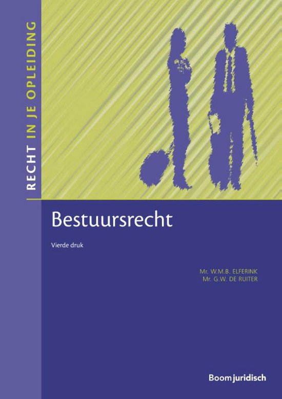 Recht in je opleiding  -   Bestuursrecht - cover