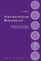 Beknopte samenvatting strafrechtelijk bewijs boek (master strafrecht)