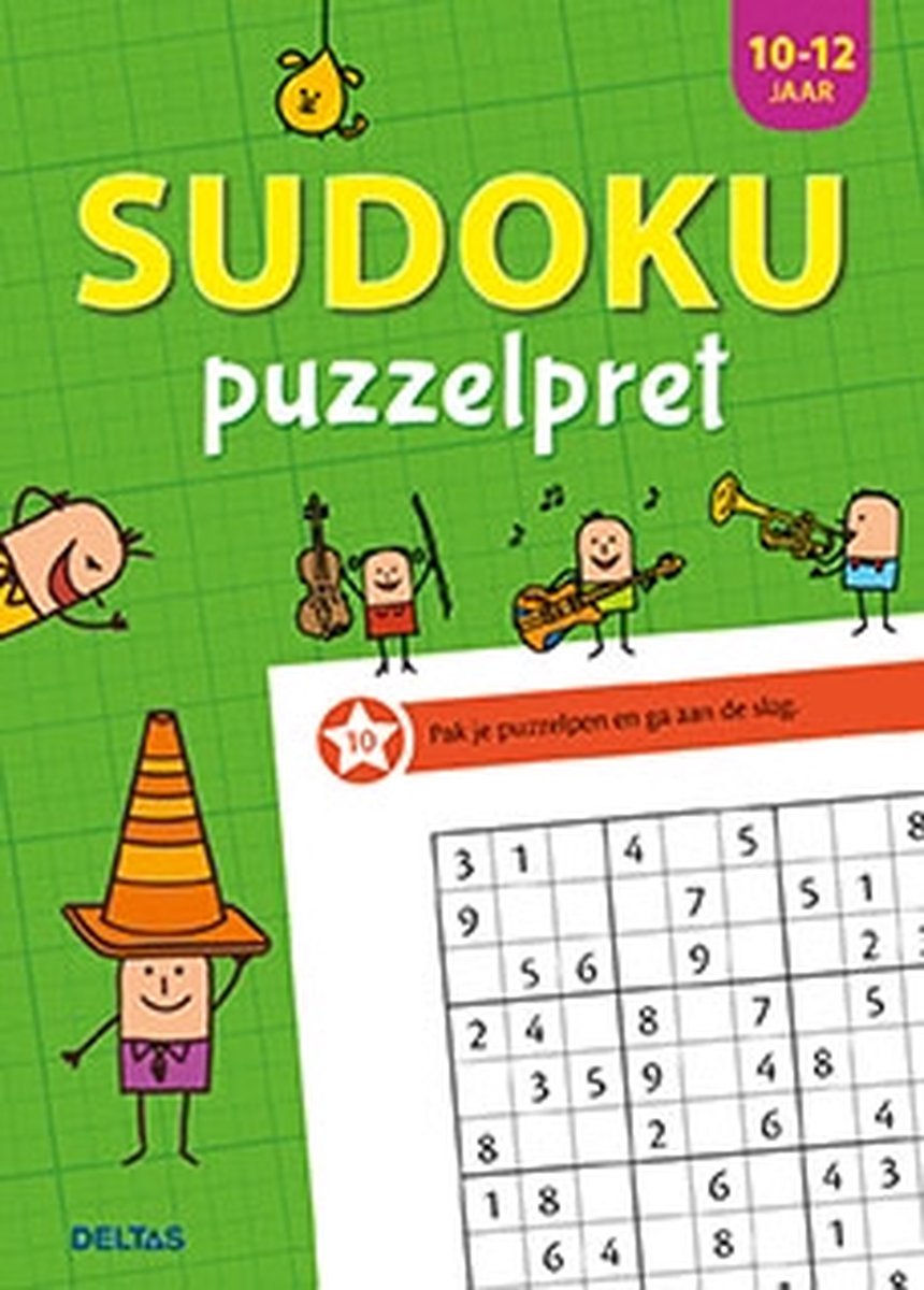 Sudoku puzzelpret (10-12 j.) - Deltas