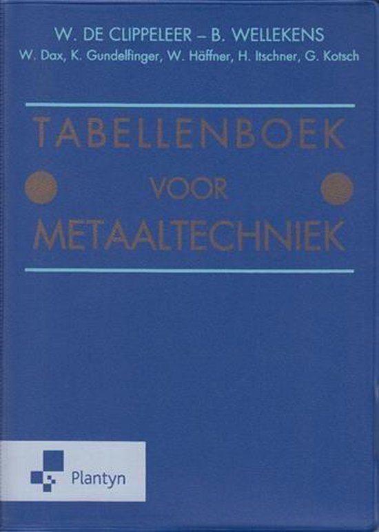 Tabellenboek voor metaaltechniek
