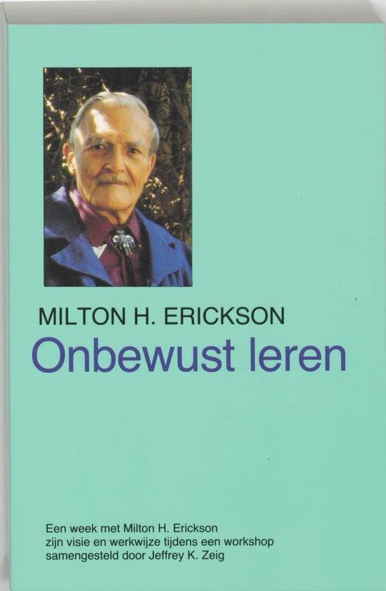 Cover van het boek 'Onbewust leren' van Milton H. Erickson