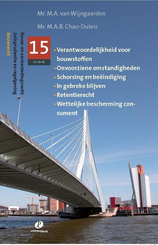 Bouw- en aanbestedingsrecht 15 -   Jurispudentie en regelgev ... - cover