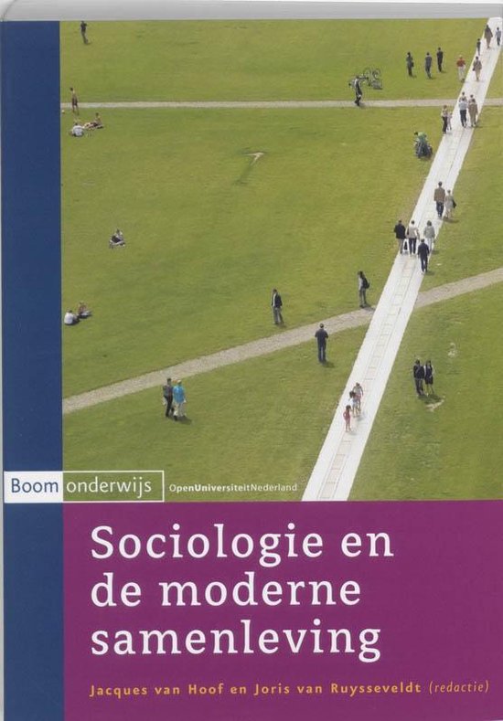 Cover van het boek 'Sociologie en de moderne samenleving / druk 4' van J. van Hoof