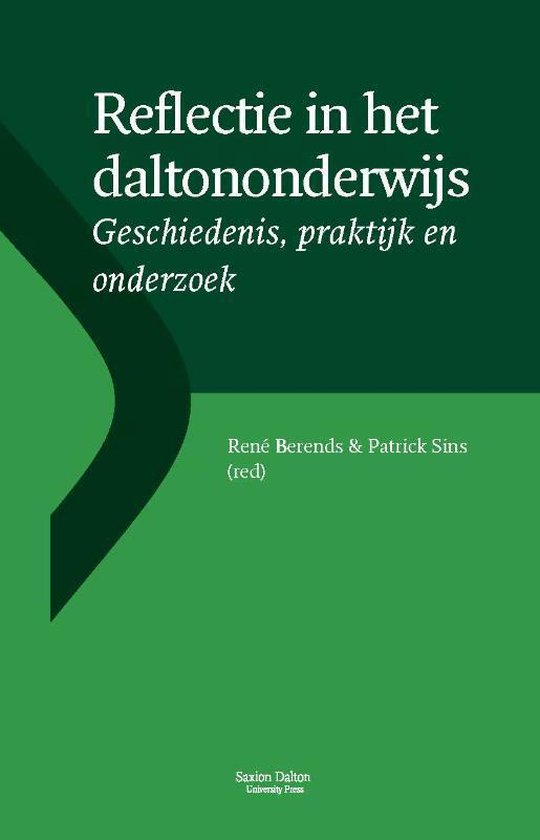 Foto: Reflectie in het daltononderwijs