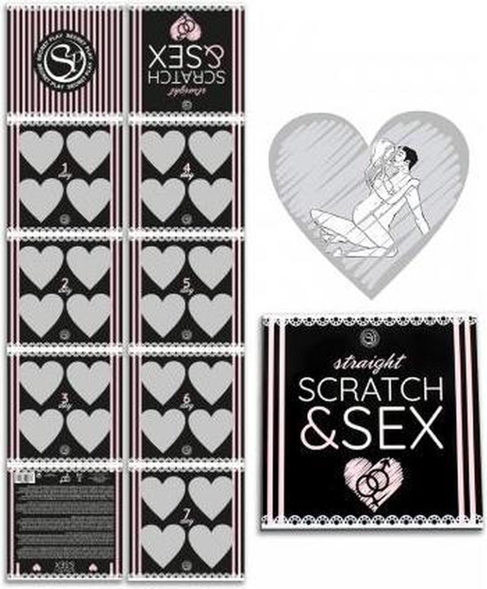 Secret Play Scratch And Sex Straight Games And Fun Assortiment 6185