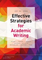 Boek cover Effective strategies for academic writing van Joy de Jong