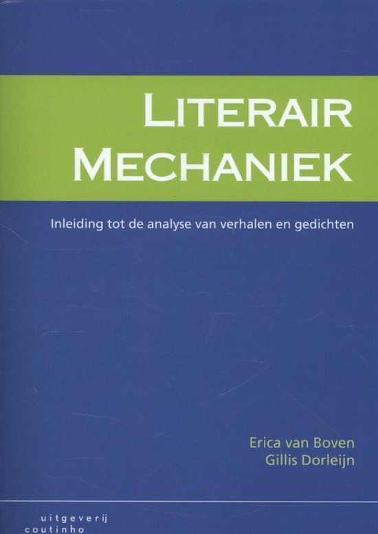 Literair mechaniek | 9789046903513 | Erica van Boven | Boeken | bol.com