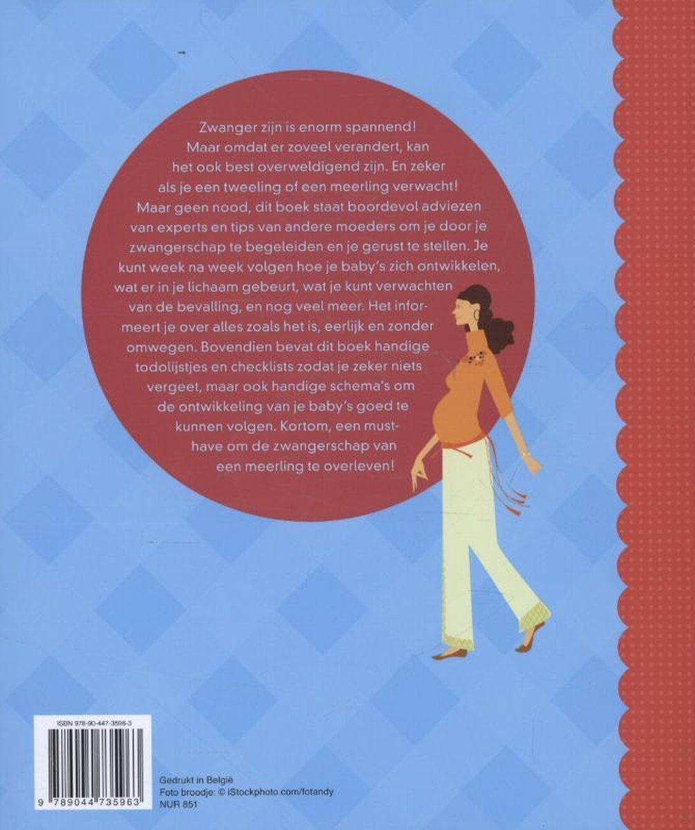 Zwanger van een tweeling! - back cover