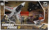 Military Set Motor + Voertuig + Vliegtuig