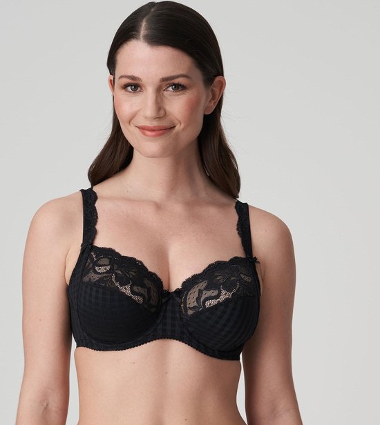 PrimaDonna Madison Beugel Bh 0162121 Zwart - maat EU 80F / FR 95F