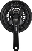 Crankstel 42/34/24 shimano -7mm fc-ty301