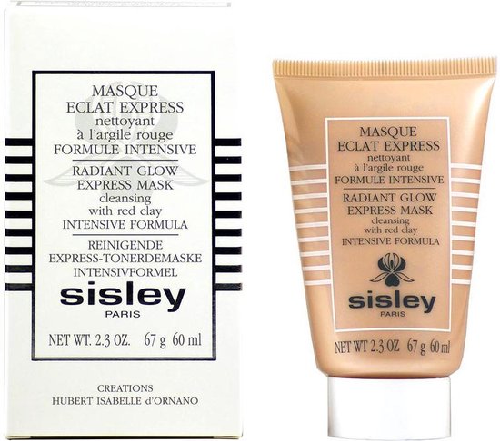 Sisley Radiant Glow Express Mask Masque hydratant Hommes 60 ml 