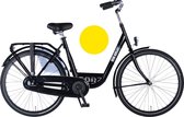 stadsfiets 26 Inch 48 cm Dames 3V Terugtraprem Geel