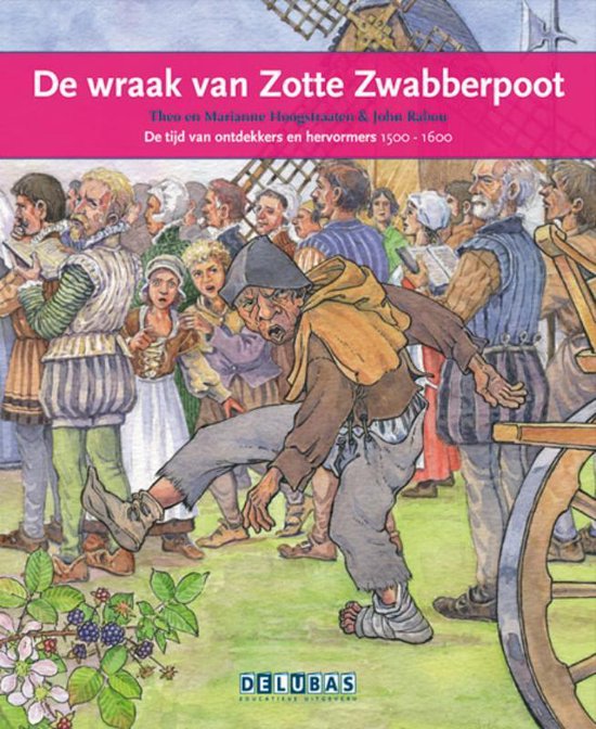 Cover van het boek 'De wraak van Zotte Zwabberpoot'