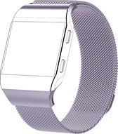 Ionic milanese band - lavendel - Geschikt voor Fitbit - ML - Horlogeband Armband Polsband