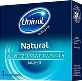 Unimil - Natural Latex Condoms 3Pcs