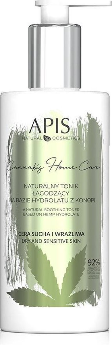 Apis - Cannabis Home Care Natural Tonic Soothing On A Base Of Hemp Hydrolat 300Ml