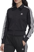 adidas Firebird Track Jacket FM3269, Vrouwen, Zwart, Sporttrui casual, maat: 32 EU