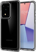 Hoesje Samsung Galaxy S20 Ultra  | Spigen Crystal Hybrid Case | Doorzichtig/Transparant