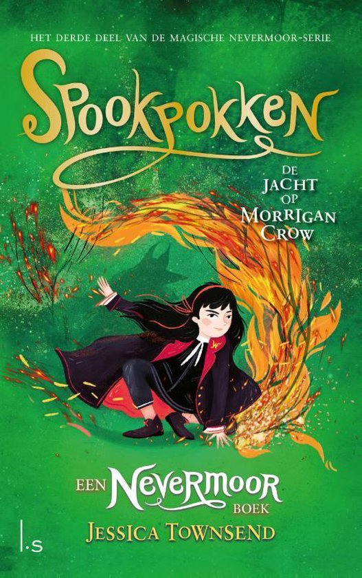 Boek cover Nevermoor 3 -   Spookpokken - De jacht op Morrigan Crow van Jessica Townsend (Hardcover)
