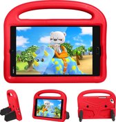 Case2go - Hoes geschikt voor Huawei Mediapad M3 Lite / M5 Lite - 8.4 inch - Schokbestendige case met handvat - Sparrow Kids Cover - Rood