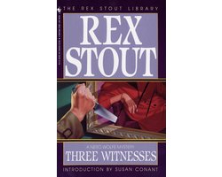 Omslag van Nero Wolfe 26 - Three Witnesses