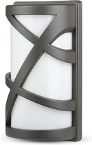 V-tac VT-745 Wandlamp voor buiten - E27 fitting - Grijs