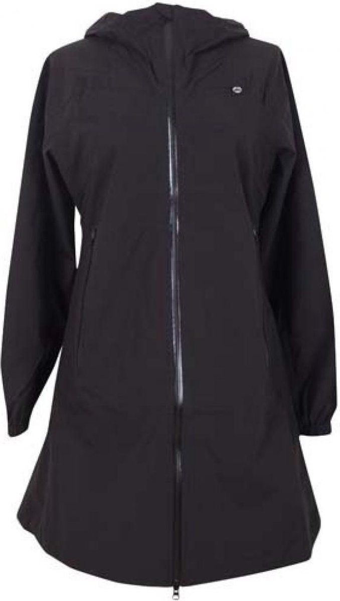 Vesterhav Rainjacket Black (black zipper) van Danefae XXL