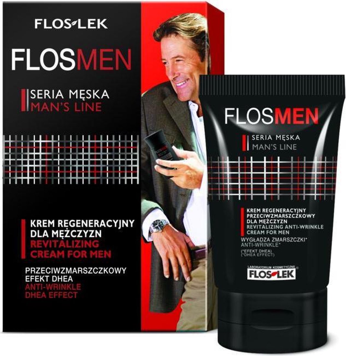 Floslek - Flosmen Anti-Wrinkle Regeneration Cream For Men 50Ml