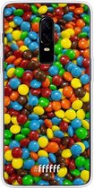 OnePlus 6 Hoesje Transparant TPU Case - Chocolate Festival #ffffff